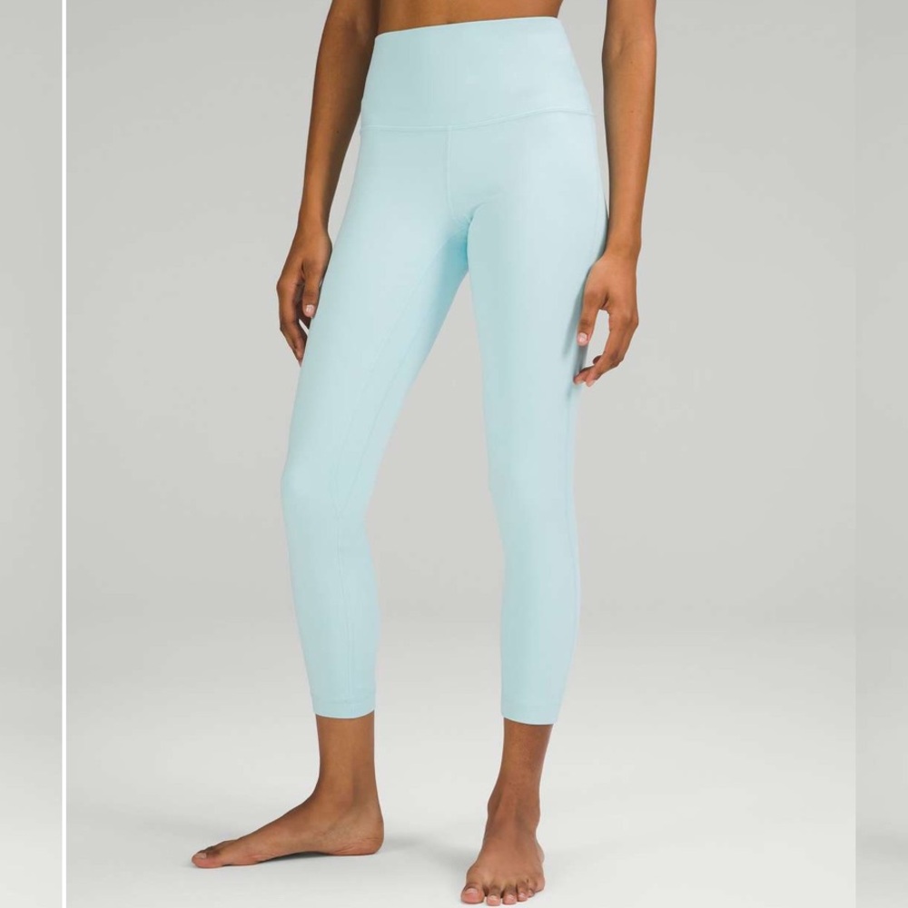 lululemon athletica Light Blue High-Rise Leggings